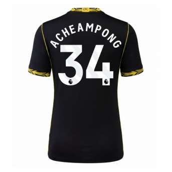 Chelsea Josh Acheampong #34 Maglia Gara Trasferta Repliche 2026-27 Donna Maniche Corte